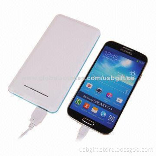Power Bank with 10,000mAh Capacity, Ultra-thin Design, OEM/ODM
